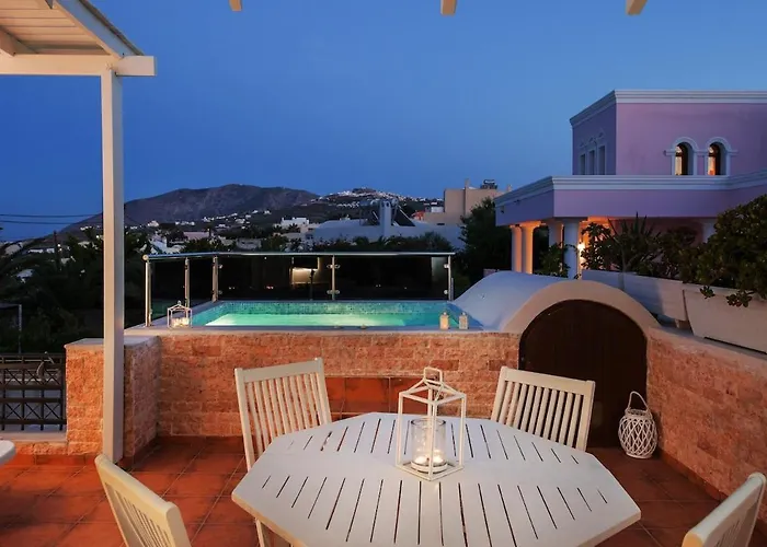 Helena Santorini- Private Plunge Pool & Bbq * Meszariá